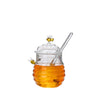 Bee Glass Honey Pot