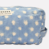 Quilted Wash Bag | Cosmic | Sky