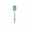 Large Serving Spoon: Turquoise Splatter