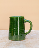 Tazekka Green Moroccan Ceramic Jug