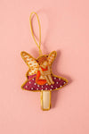 Fairy Sitting on a Toadstool Decoration