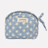Quilted Zip Pouch | Cosmic | Sky