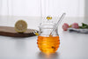 Bee Glass Honey Pot