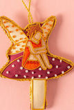 Fairy Sitting on a Toadstool Decoration