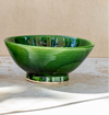 Tazekka Green Moroccan Ceramic Bowl - Large
