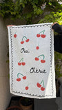 Oui Chérie - Yes Darling Cherry Print Teatowel