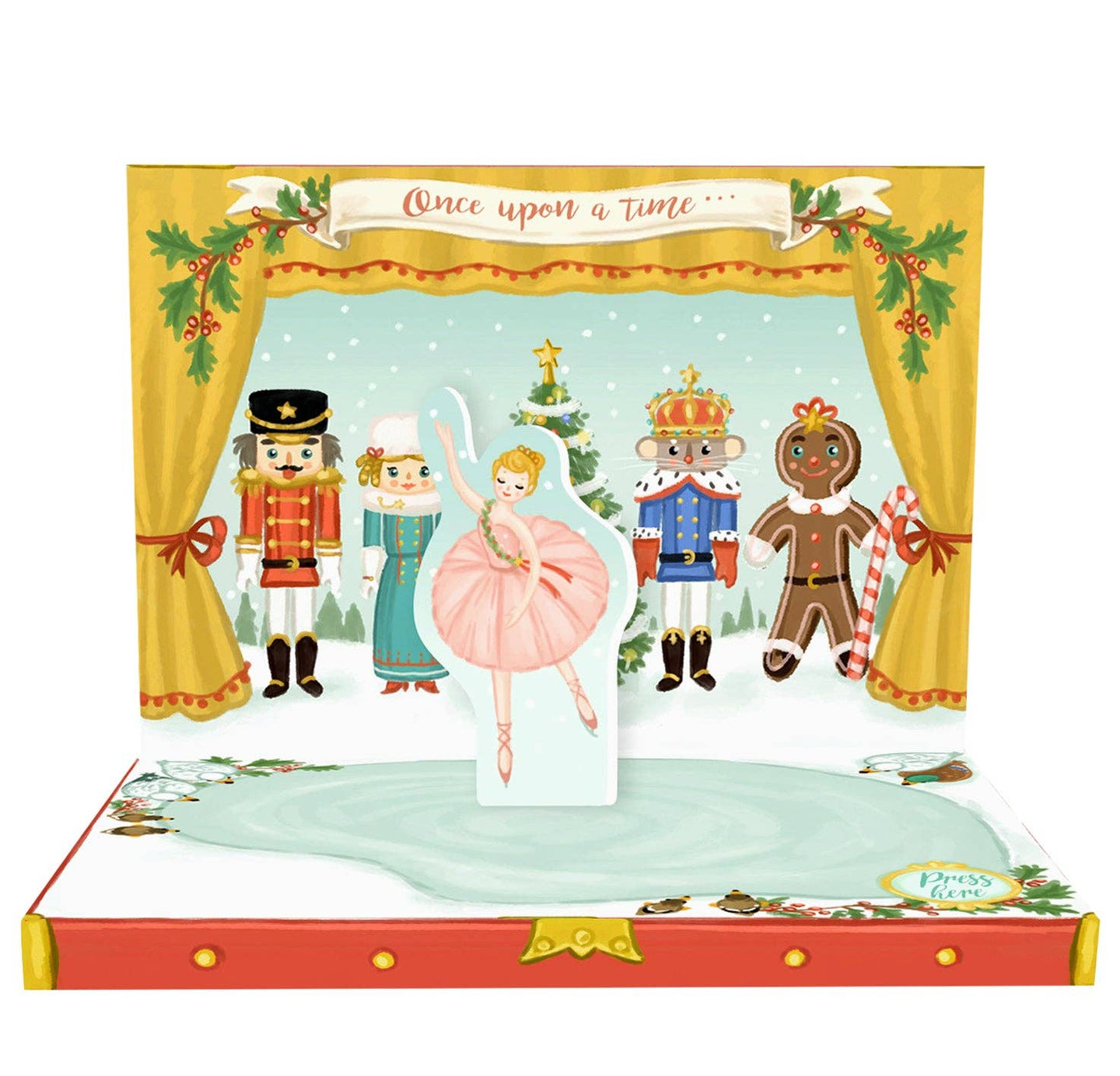The Nutcracker Music Box Card