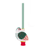 Hand-Painted Bird Ceramic Candle Holders