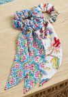 Taruni Block Print Hair Scrunchie With Tie