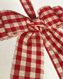 Gingham Bow Greeting Card | Birthday Card