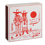 Cowboy Perfect Match | Square Matchboxes