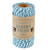 Baker's Twine - Aquamarine And White