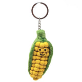 Sweetcorn Felt Keyring - ARRIVING SOON