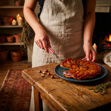 Red Striped Tart Server