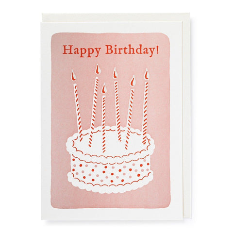 Happy Birthday Cake Card
