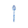 Splatter Enamelware Large Serving Spoon Blue