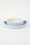 Casserole Dish - Blue Splatter