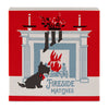 Scotty Dog Fireside | Square - Christmas Safety Matches