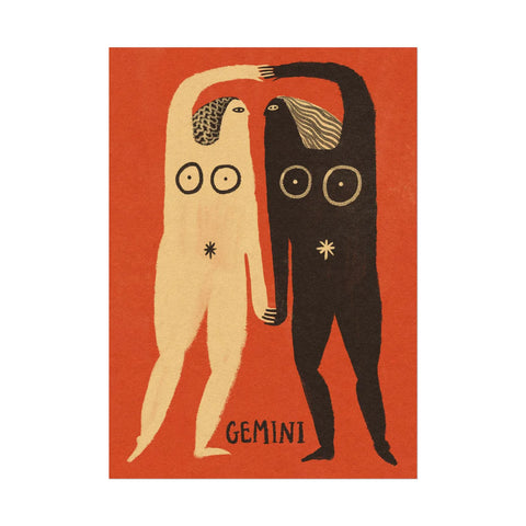 Gemini Print By Tabby Booth