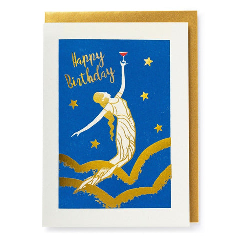 Happy Birthday Lady Card