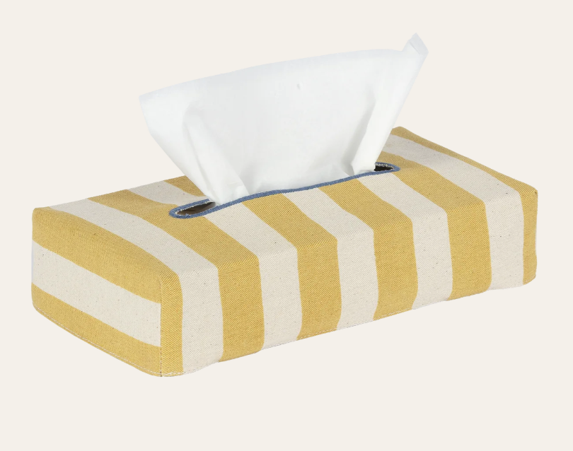 Tissue Box Cover - Yellow