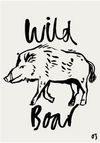 Wild Boar Print