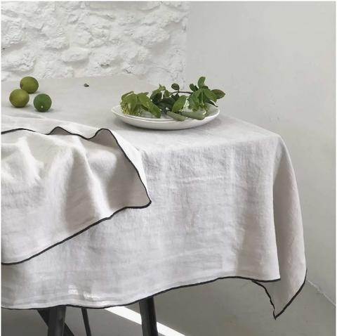 Washed Linen Tablecloth
