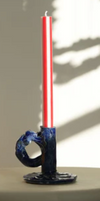 Red Stripe Candle