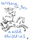 Wishing you a Wild Christmas card