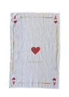 Ace of My Heart - Linen Teatowel