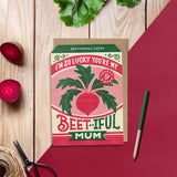 Beetroot |  Mother's Day Vintage Seed Packet Greeting Card