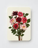 Garden Dahlias Greeting Card