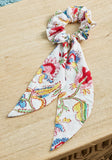 Taruni Block Print Hair Scrunchie With Tie