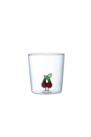 Cherry Water Glass