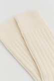 Merino Socks Clotted Cream
