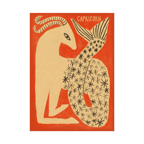 Capricorn Print By Tabby Booth