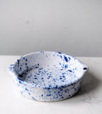Casserole Dish - Blue Splatter