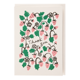 Strawberry Thank You | Greeting Card