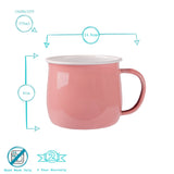 Enamel Mug Pink