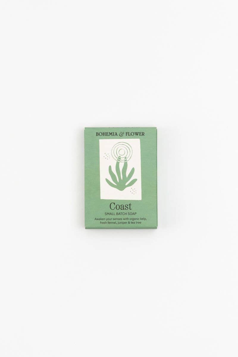Coast Bar Soap - Organic Seaweed & Tea Tree