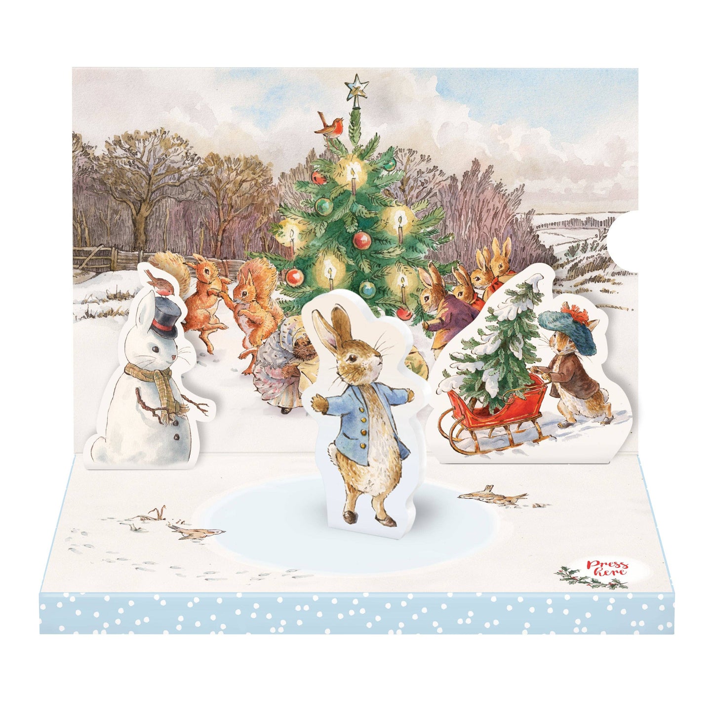 Peter Rabbit Music Box Card