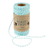 Baker's Twine - Teal And White