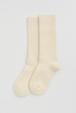 Merino Socks Clotted Cream