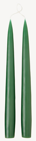 Pine Green Candle Set  - Taper 25