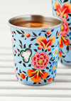 Ketaki Hand Painted Enamel Small Tumbler