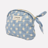 Quilted Zip Pouch | Cosmic | Sky