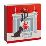 Scotty Dog Fireside | Square - Christmas Safety Matches