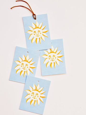 Sunshine Blue Gift Tags