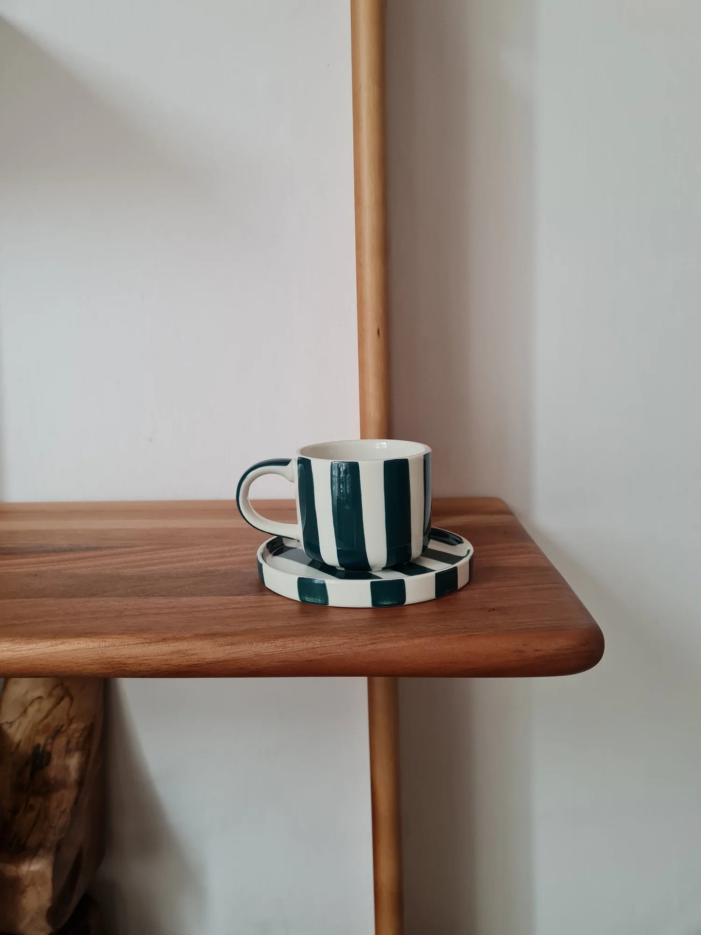 Espresso Cup & Saucer GREEN