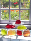 Old Glass Jelly Moulds